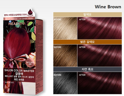 [Headspa7] Salon Color Master Hair Dye 126g x 2