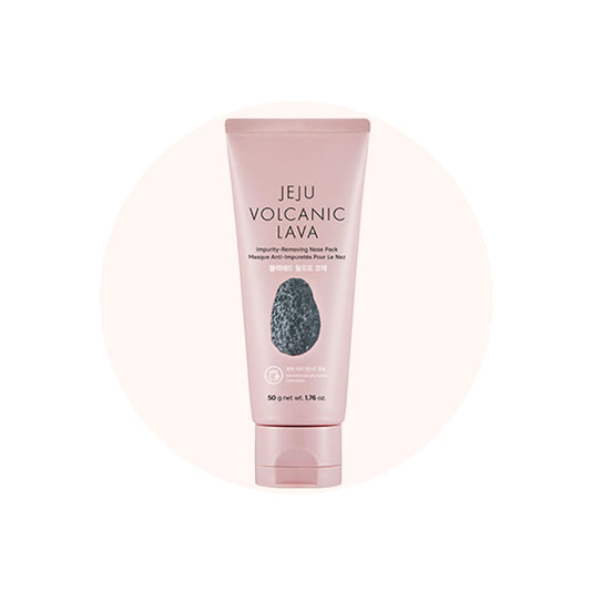 [The Face Shop] Jeju Volcanic Lava Impurity Removing Nose Pack 50g