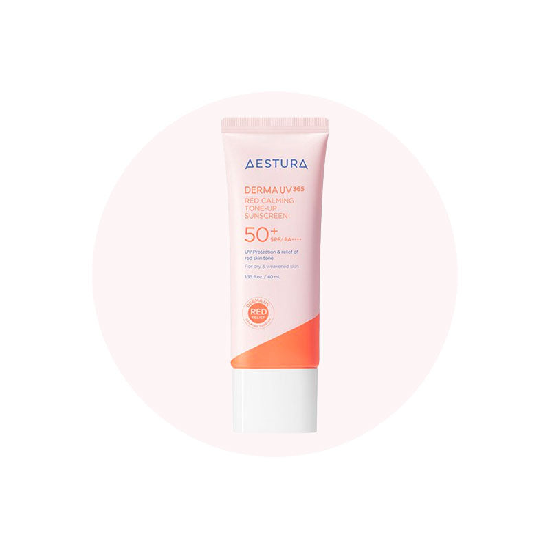 [AESTRA] Derma UV365 Barrier Hydro Mineral Sunscreen / Red Calming Tone Up Sunscreen SPF50+ PA++++