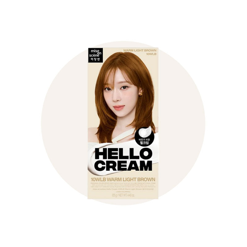 [MISE EN SCENE] Hello Cream Hair Coloring 125g / Easy Self Hair Dye