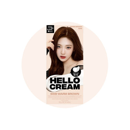 [MISE EN SCENE] Hello Cream Hair Coloring 125g / Easy Self Hair Dye