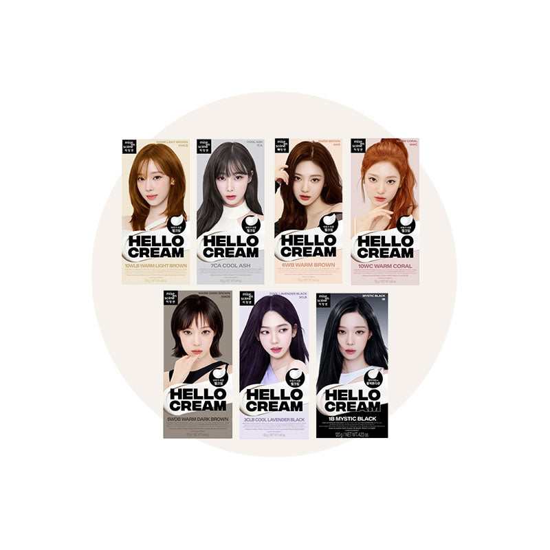 [MISE EN SCENE] Hello Cream Hair Coloring 125g / Easy Self Hair Dye