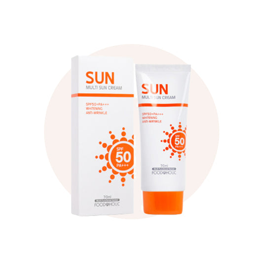 [FoodAHolic] Multi Sun Cream 70mL SPF50 PA+++