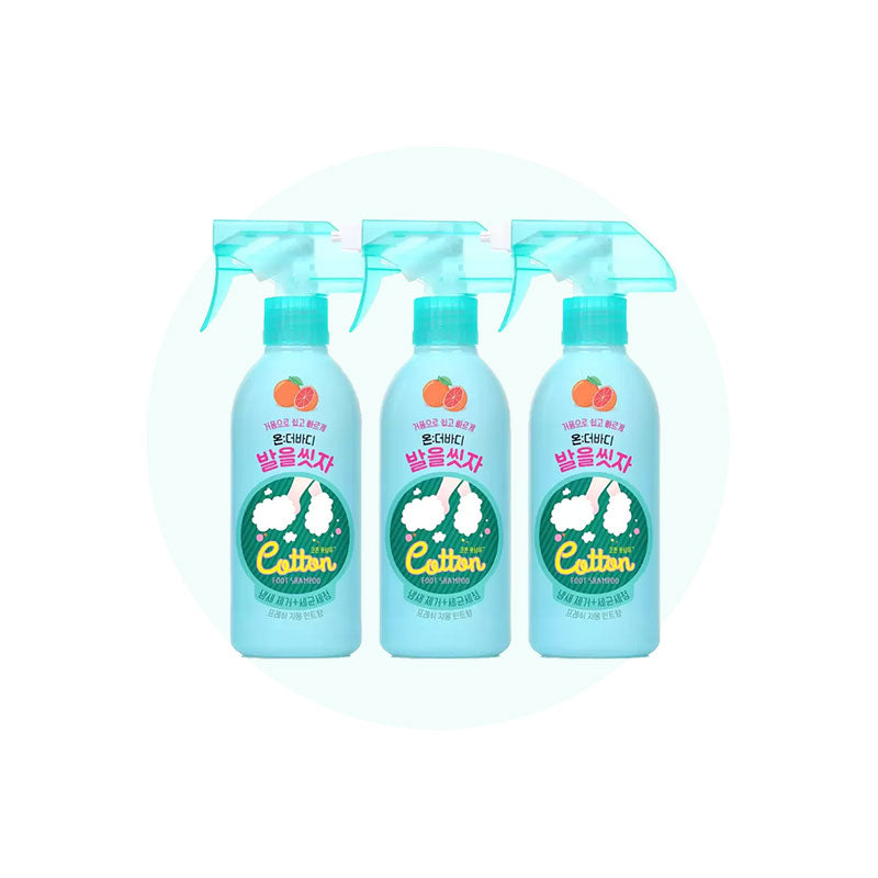 [On the Body] Foot Spa Bubble Cleanser 385ml x 3ea