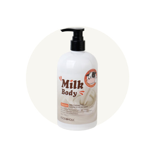 [FoodAHolic] Milk Body Cleanser 500ml