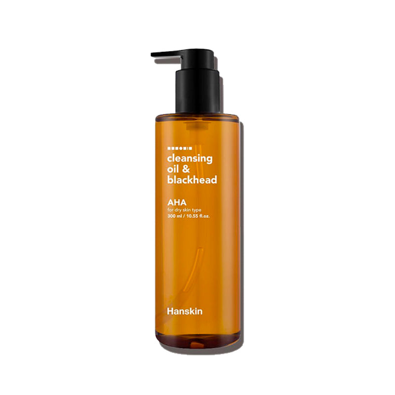 [HanSkin] Cleansing Oil & Black Head AHA BHA PHA 300mL