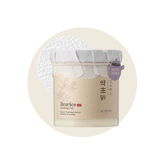 [Skin Food] Licorice Soothing Pad 250g 60pads