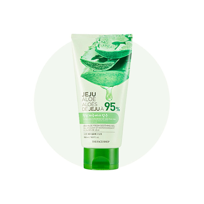[The Face Shop] Jeju 95% Aloe Soothing Gel 300mL