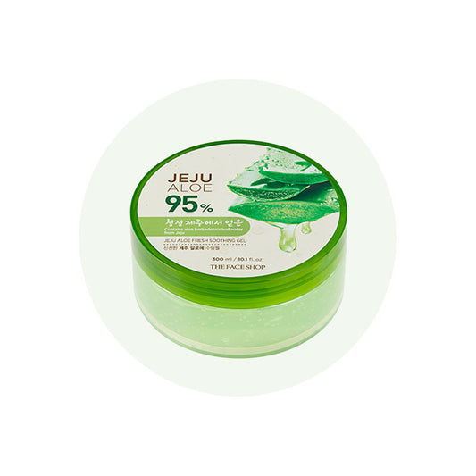 [The Face Shop] Jeju 95% Aloe Soothing Gel 300mL