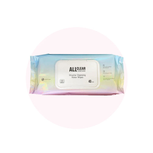 [The Face Shop] All Clear Micellar Cleansing Water Wipes 40 Sheets