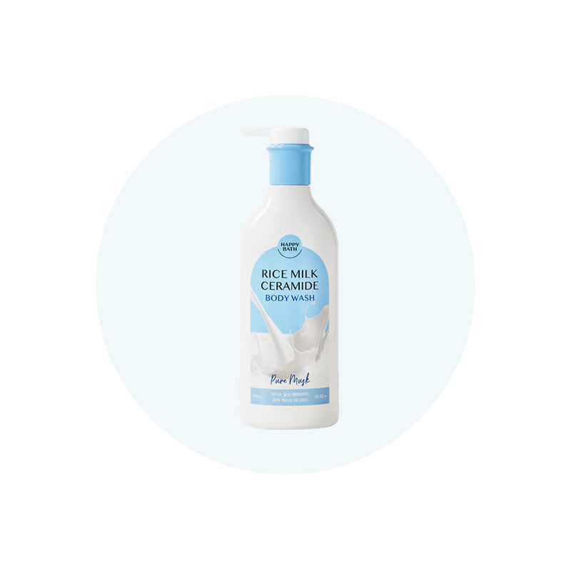 [Happy Bath] Rice Milk Ceramide Body Wash 650g