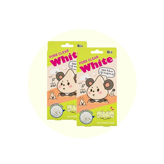 [HATHERINE] Fore Clear White Nose Pack 8sheets 2ea