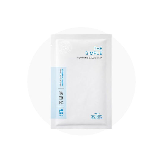 [SCINIC] The Simple Soothing Gauze Mask Pack 25ml 1P