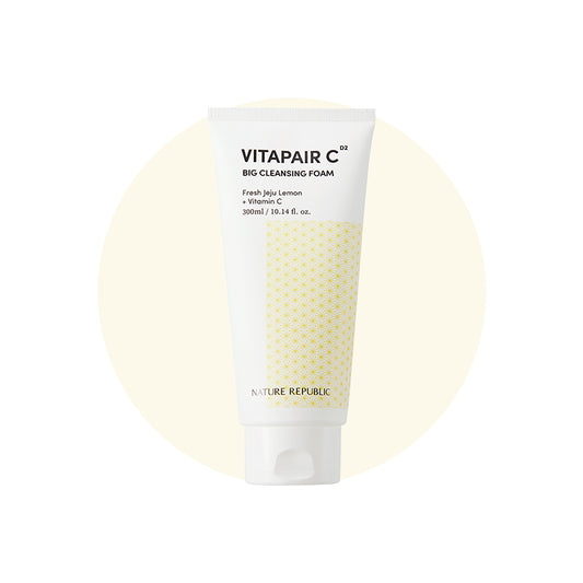 [Nature Republic] Vitapair C Big Cleansing Foam 300mL