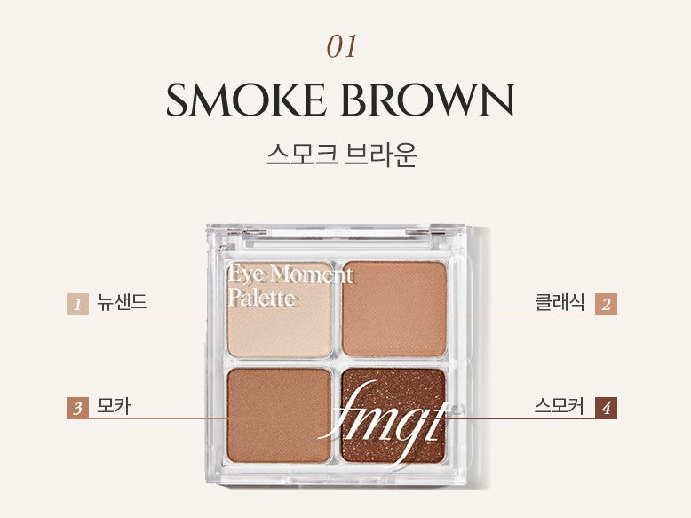[The Face Shop] fmgt Eye Moment Palette 1.2g*4