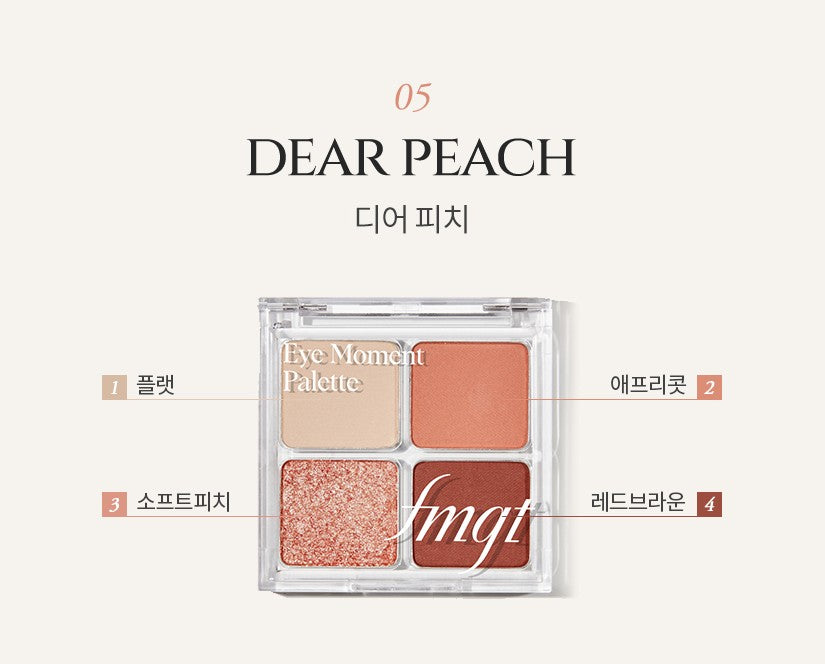 [The Face Shop] fmgt Eye Moment Palette 1.2g*4